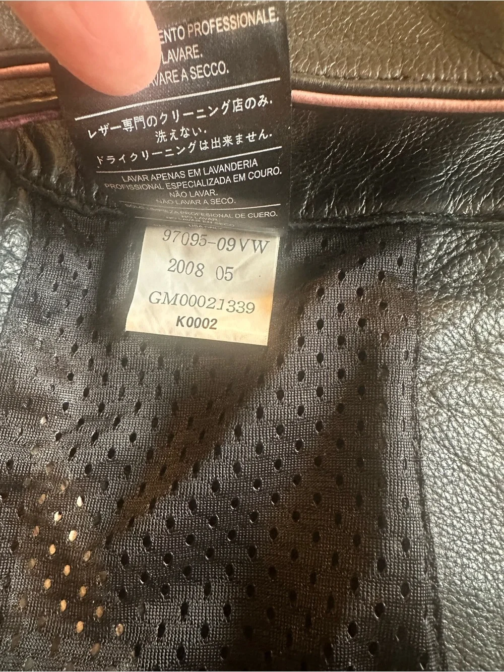 Harley Davidson Women's Leather Chaps Black Motorcycle Embroidered Small - Picture 6 of 9